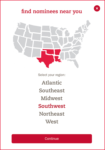 Chick-fil-A - choose Southwest